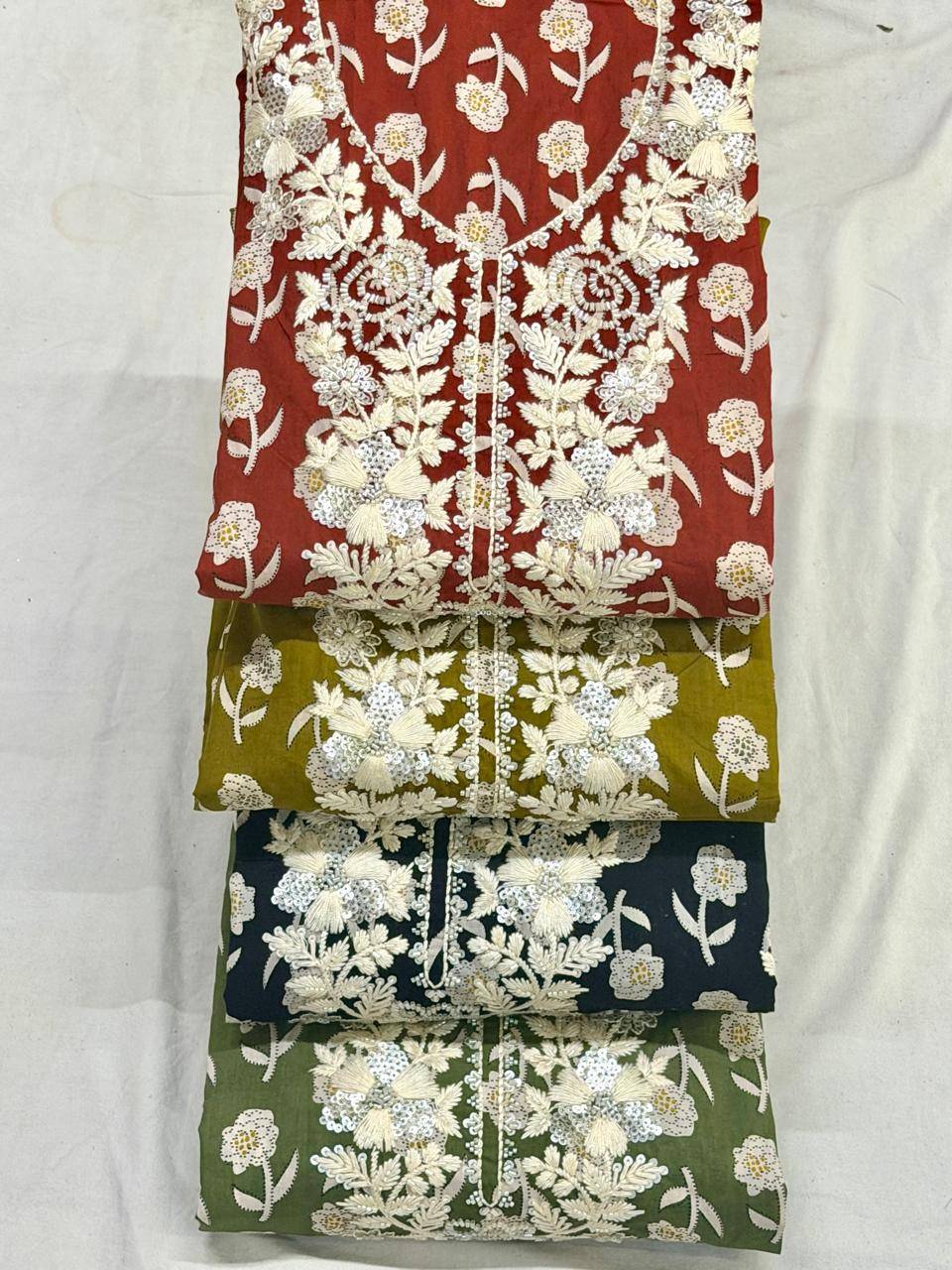 Siara By Fashid Stylish Beautiful Colourful Pure self weave cotton Dresses At Wholesale Price